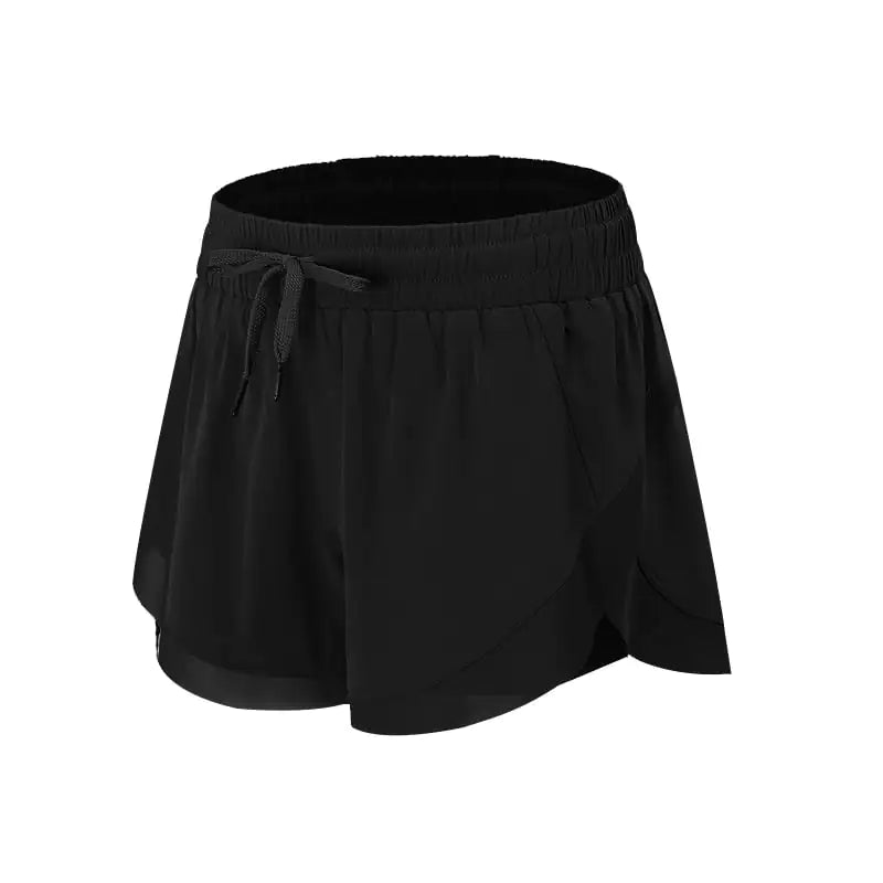 Slim Fit Stretch Yoga Shorts for Women