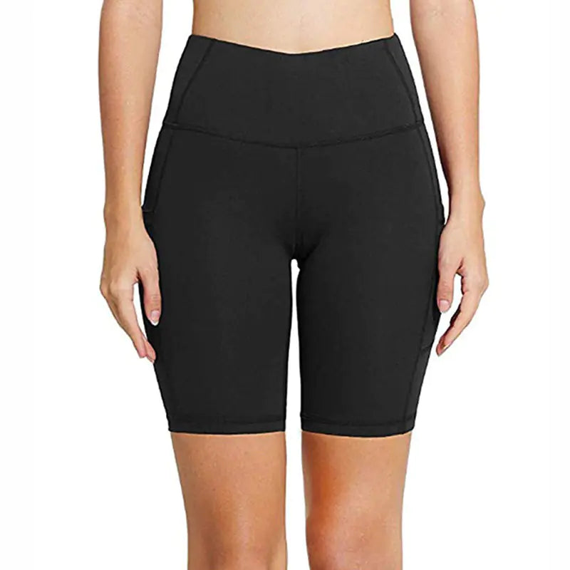 High-Waisted Peach Butt Yoga Shorts for Women